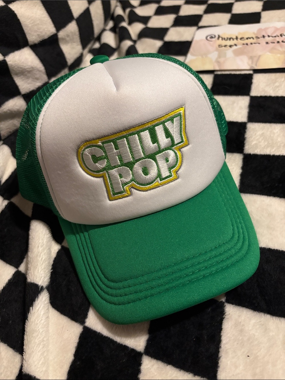 Green chilly pop truckers SnapBack
